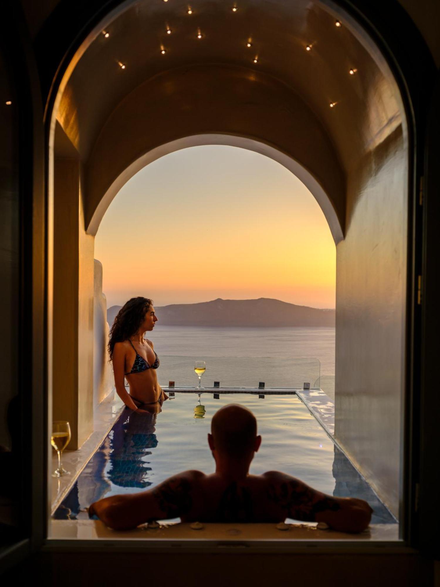 Pegasus Spa Hotel Imerovigli  Bagian luar foto